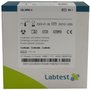 CALIBRA H 1X 3 ML LABTEST