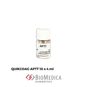QUIKCOAG APTT 10 x 4 ml  BIOMEDICA